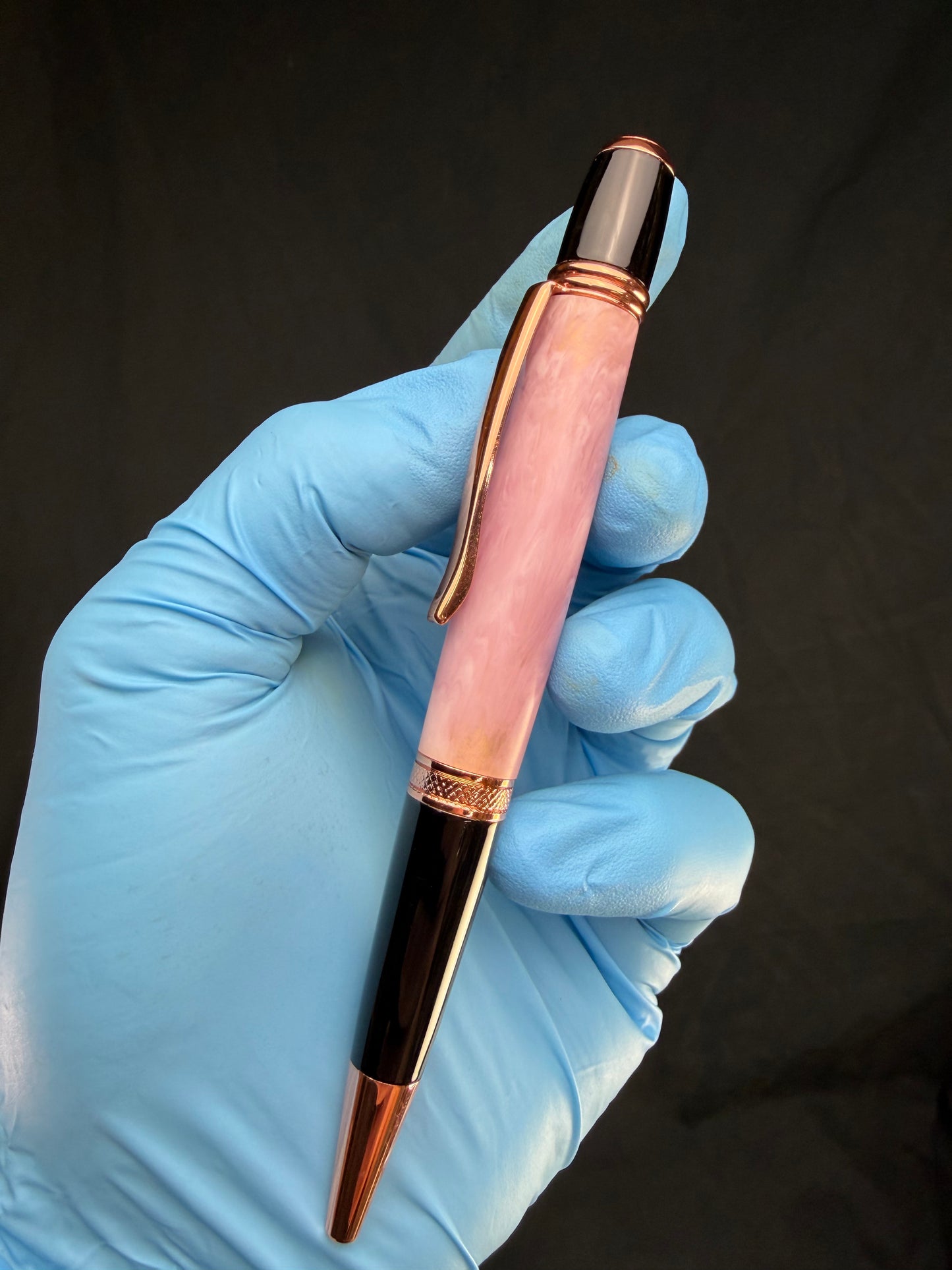 Handmade Premium Pens! Lavender Swirl Resin