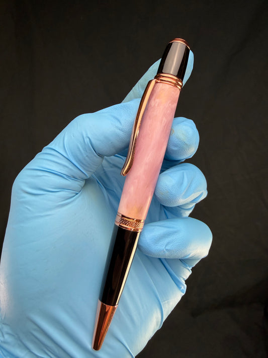 Handmade Premium Pens! Lavender Swirl Resin