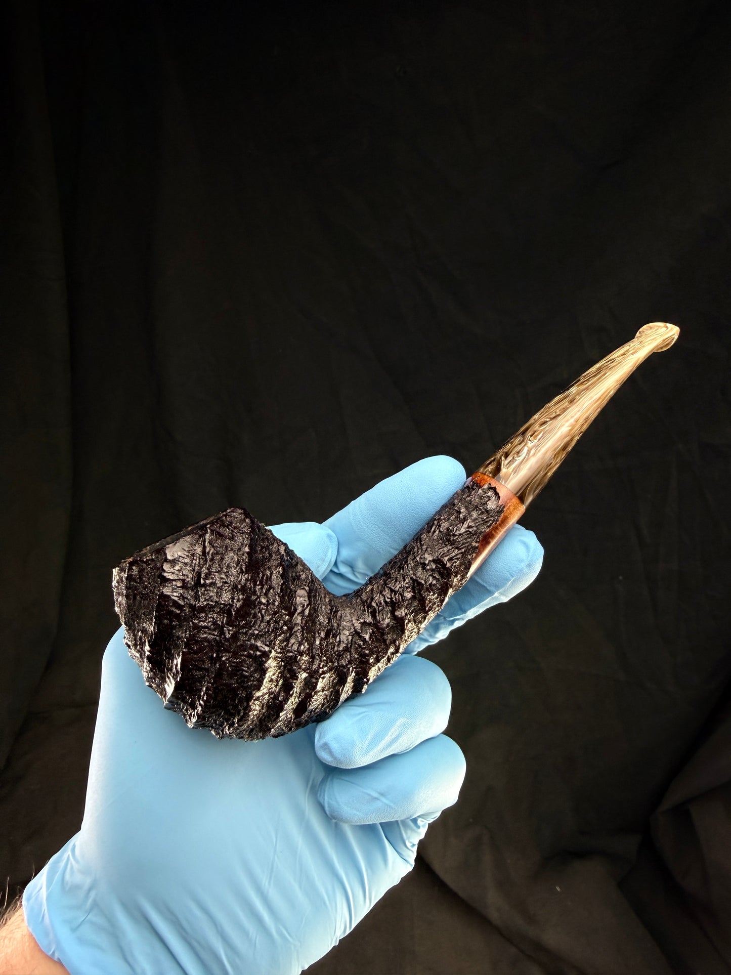 Spiral Chipblast Egg with Eldrich Resin